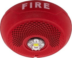 BOC C/LAMP ESTROBOSCOPICA tipo LED MONT EN TECHO CLR ROJO