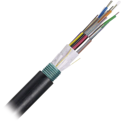Cable de Fibra Óptica de 48 Hilos, OSP (Planta Externa), Armada, 250um, Monomodo OS2, Precio Por Metro