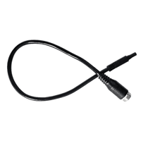 Cable Adaptador Tipo Aviación a BNC para Cámaras en DVR Móvil HIKVISION / 30 cm de Largo
