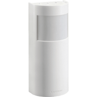Sensor de ocupación y vacancia inalámbrico para pasillo, PIR de haz largo y angosto, cobertura hasta 45.7 m, a batería, compatible con RadioRA 2, RA2 Select, RadioRA 3 y Vive