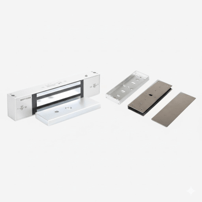 Kit Para Control de Acceso Incluye Chapa Magnética de 1200 Lbs / Montaje En 