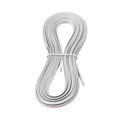 Cable de 3 conductores 22 AWG de 50 ft para tira LED tunable white, sistema Lutron Tape Light