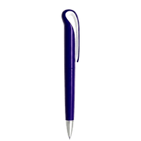 Pluma de Tinta Negra/ Fabricada de Plástico / Lock