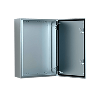 Gabinete de Acero Inoxidable 304L ASR IP66 / 600x400x210 mm (23.6x15.7x8.3 in) / 2 Cerraduras / Montaje Placa 2 mm