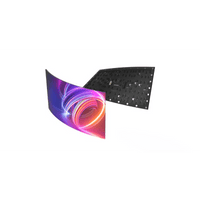 Modulo LED Flexible (Curvo) Pitch 1.8 mm / Encapsulado GOB / 320 x 160 mm / Resolución 172 x 86 / SMD / Protección IP30