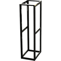 Rack Estándar 19" de 4 Postes, Acero, 45 Unidades, Profundidad Ajustable.