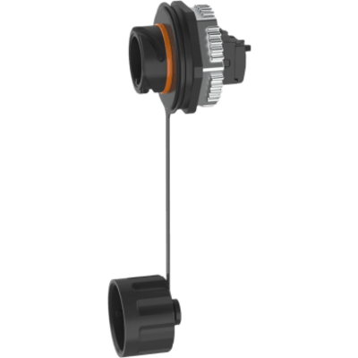 Conector Jack RJ45 de Uso Industrial Estilo TG, Categoría 6, Con Tapa Protectora, Protección IP67