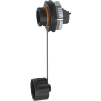 Conector Jack RJ45 de Uso Industrial Estilo TG, Categoría 6, Con Tapa Protectora, Protección IP67