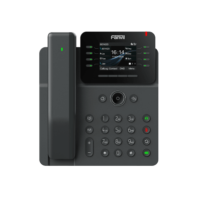 Teléfono IP / Handset Inalámbrico Bluetooth / 12 Líneas SIP / Pantalla IPS Táctil 2.8