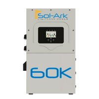 Inversor Hibrido Interactivo SOL-ARK, 60 Kw, 480 Vcc, 3 fases, IP65, Entrada de Baterías a 160-800 Vcc
