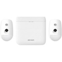 (AX PRO) KIT de Alarma AX PRO / Incluye: 1 Hub con GSM 3G/4G y Batería de Respaldo / 2 Detectores de Movimiento con Cámara (PIRCAM) / Compatible con Hik-Connect P2P