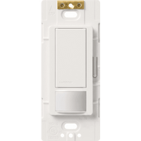 Apagador con sensor de ocupación y vacancia XCT para espacios pequeños, unipolar, 120 V, 2 A