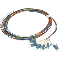 Kit de 6 Pigtails con Conector LC, Multimodo 50/125 OM4, 900um, de 1 Metro (3.28 Pies)