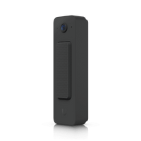UVC Doorbell Lite – Videoportero Compacto 5 MP PoE con Visión Nocturna IR, Audio Bidireccional y Diseño Resistente al Clima, Color Negro