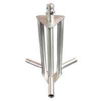 Electrodo Acero Inoxidable / Diseño Delta / Cilindro Equipotencial Autoconectable / Terrenos Corrosivos / Reemplazo Tierras Naturales