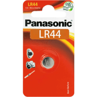 Batería Alcalina tipo LR44 (de botón) de 1.5 V 110 mAh