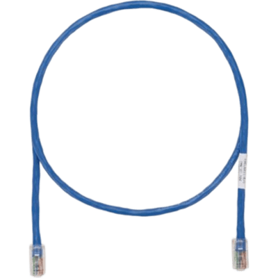 Cable de Parcheo TX5, UTP Cat5e, 24 AWG, CM, Color Azul, 1.52 Metros (5 Pies)
