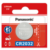 Batería de litio CR2032 de 3 V a 225 mAh (No recargable)