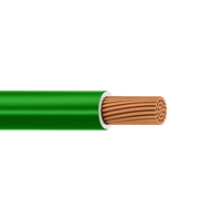 (SLY311) Cable Eléctrico de Cobre Recubierto THW-LS Calibre 12 AWG 19 Hilos Color Verde (100 Metros (328.08 Pies))