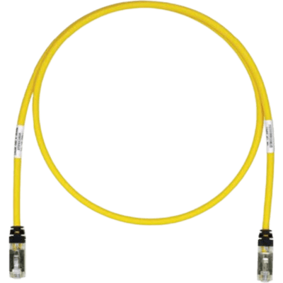 Patch Cord Cat6A, Blindado S/FTP, CM/LS0H, 3.05 Metros (10 Pies), Color Amarillo