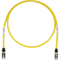 Patch Cord Cat6A, Blindado S/FTP, CM/LS0H, 3.05 Metros (10 Pies), Color Amarillo