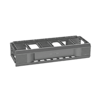 Organizador de Cables Horizontal CableTek, Sencillo (Solo Frontal), Para Rack de 19in, 1 UR