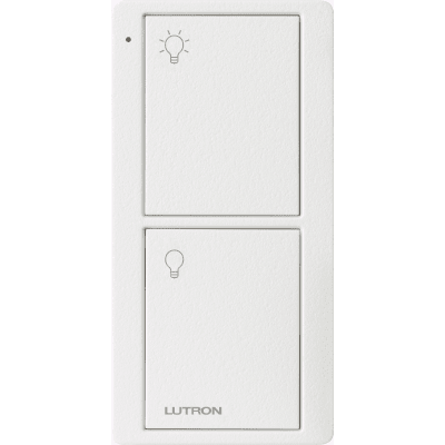 Control remoto inalámbrico Pico de 2 botones para encender y apagar, compatible con Caseta, RA2 y RadioRA2