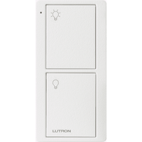 Control remoto inalámbrico Pico de 2 botones para encender y apagar, compatible con Caseta, RA2 y RadioRA2