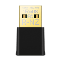 Mini Adaptador USB inalámbrico doble banda AC 600 Mbps, antena onmidireccional.
