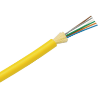 Cable de Fibra Óptica de 6 Hilos, Monomodo OS2 9/125, Interior, Tight Buffer 900um, No Conductiva (Dieléctrica), OFNR (Riser), Precio Por Metro