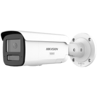 [Dual Light + ColorVu 3.0 + HikAI] Bala IP 4 Megapixel / Lente 4 mm / 60 mts IR + Luz Blanca / Exterior IP67 / Estrobo Azul y Rojo / WDR 130 dB / ACUSENSE 3.0 / Metal / NEMA 4X / ACUSEEK