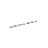 Charola Wire Basket de 8 in (203 mm) de Ancho, 2 in (50 mm) de Alto, 3 m de Largo, Hasta 187 Cables Cat6, Color Negro