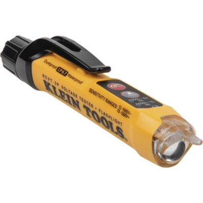 Detector de Voltaje sin contacto de doble rango, de 12 - 1000 V CA con linterna.