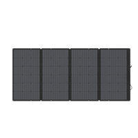Módulo Solar Portátil y Flexible de 400W Recomendado para Estaciones Portátiles EcoFlow / Ajuste de Ángulo / Carga Eficiente / Conector XT60