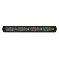 Luz auxiliar Giga Thin 11¨ Quadcolor Rojo/Azul/Ambar/Blanco 48 LED Con funcionalidad de director de tráfico