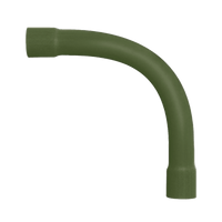 Codo para Tubería Conduit PVC Ligero de 2" (51 mm).