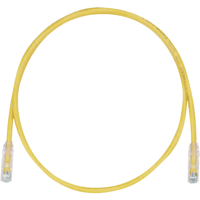 Cable de Parcheo TX6, UTP Cat6, 24 AWG, CM, Color Amarillo, 4.57 Metros (15 Pies)