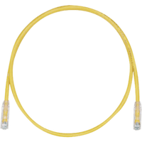 Cable de Parcheo TX6, UTP Cat6, 24 AWG, CM, Color Amarillo, 4.57 Metros (15 Pies)