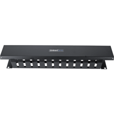 Organizador de Cables Horizontal de 2U para Rack de 19