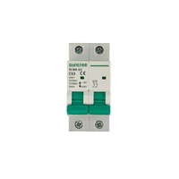 Protección Térmica/ Interruptor 2P, 50 A,  Corriente Alterna 400Vca para Aplicación Fotovoltaica Montaje Riel DIN