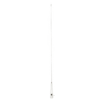 Antena Marina VHF Para Embarcación / Ganancia de 3 dB / Potencia de Entrada de 50 watts / Incluye Cable RG-58 de 4.5 Metros