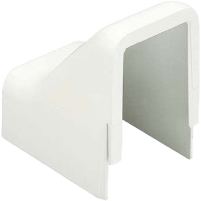 Conexión para techo falso/entrada, para uso con canaleta LD10, material ABS, Color Blanco