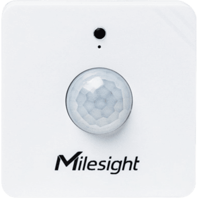 Sensor de Ocupación PIR y Luz LoRaWAN / Detección 120° x 100° / 8 Metros / 1-60000 Lux / Automatización de Iluminación