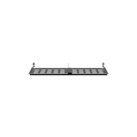 Organizador de Holgura para Cable de Fibra Óptica, Uso con Paneles HD Flex de 1 UR, Color Negro