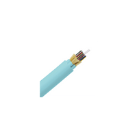 Cable de Fibra Óptica de 48 Hilos, Multimodo OM3 50/125 Optimizada, Interior, Tight Buffer 900um, No Conductiva (Dieléctrica), OFNR (Riser), Precio Por Metro