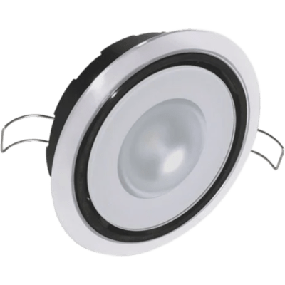 Posicionable luz led marina Mirage, emite luz color blanco cálido de 480 lúmenes, para uso interior y exterior con grado de protección IP67.