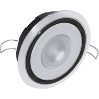 Posicionable luz led marina Mirage, emite luz color blanco cálido de 480 lúmenes, para uso interior y exterior con grado de protección IP67.