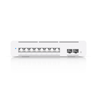 USW Pro XG 8 PoE Switch PoE++ Capa 3 Etherlighting™ de 8 Puertos 10GbE (Todos PoE++) y 2 Puertos SFP+ con Disponibilidad PoE de 155W