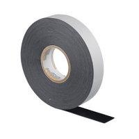 Cinta Eléctrica STRONGHOLD para Aislar de Caucho EPR, Autofusionable, Uso Industrial en Uniones de Alto Voltaje y Temperatura, Grosor 0.76mm (30 mil), Ancho 19mm, y 9.1m Largo, Color Negro.