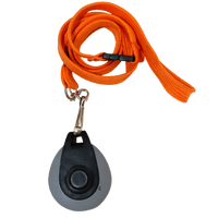 Colgante con Botón de Alarma Inalámbrico NX0130/B / Radio Frecuencia 868.30 MHz / Comunicación Bidireccional / Alcance 75 m / Batería CR2354 Duración 2-4 Años / IP65 / Indicador LED Bicolor / Anti-Estrangulamiento